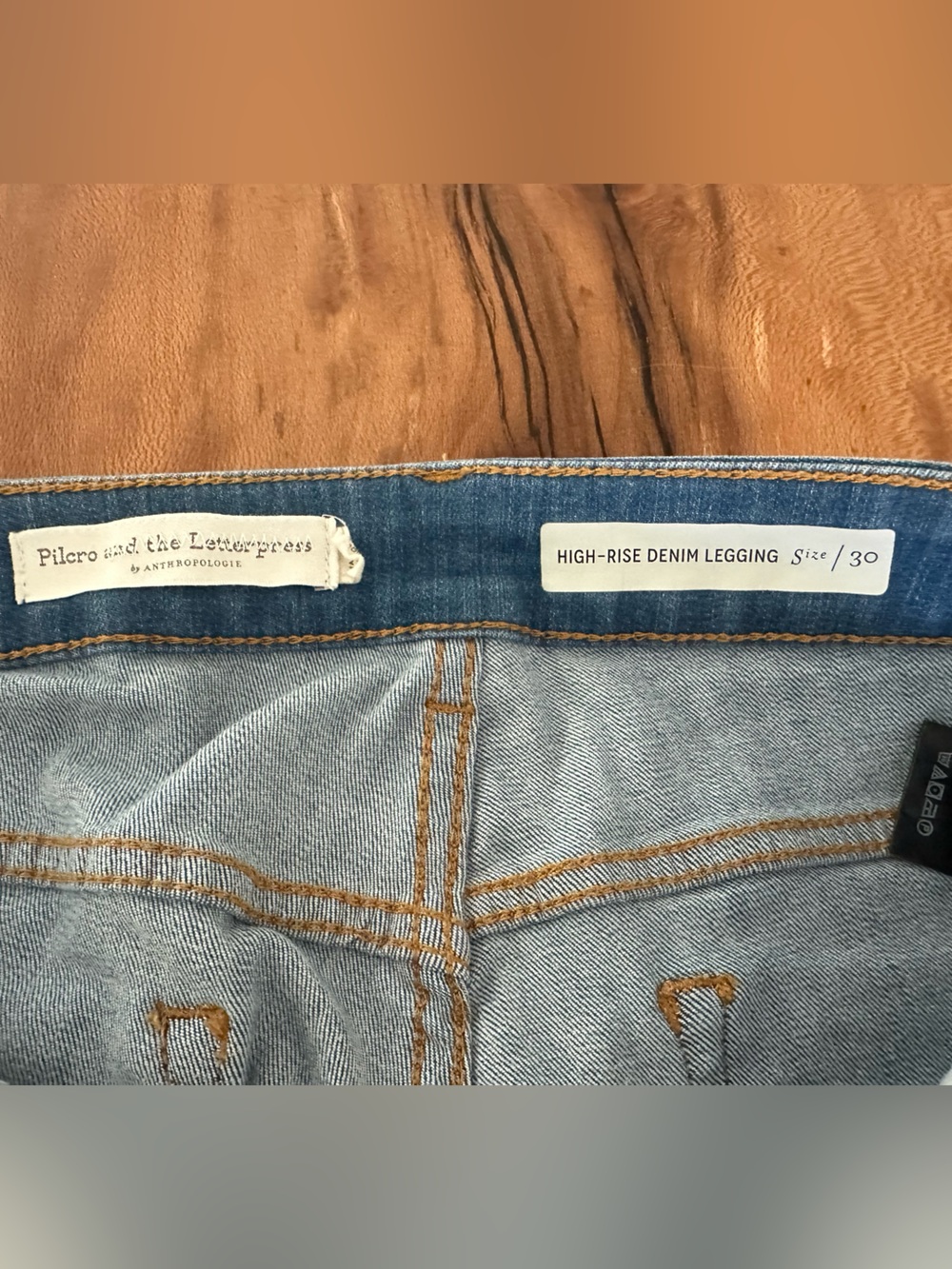 Anthropologie Pilcro and the Letterpress High-Rise
Denim Leggings Jeans |Size:30 - Picture 5 of 15